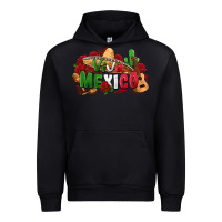 Black viva mexico Urban Hoodie - Zillion Design Studio