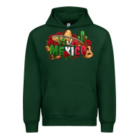 Forest Green viva mexico Urban Hoodie - Zillion Design Studio