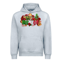 Heather Grey viva mexico Urban Hoodie - Zillion Design Studio