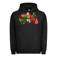 Pigment Black viva mexico Urban Hoodie - Zillion Design Studio