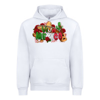 White viva mexico Urban Hoodie - Zillion Design Studio