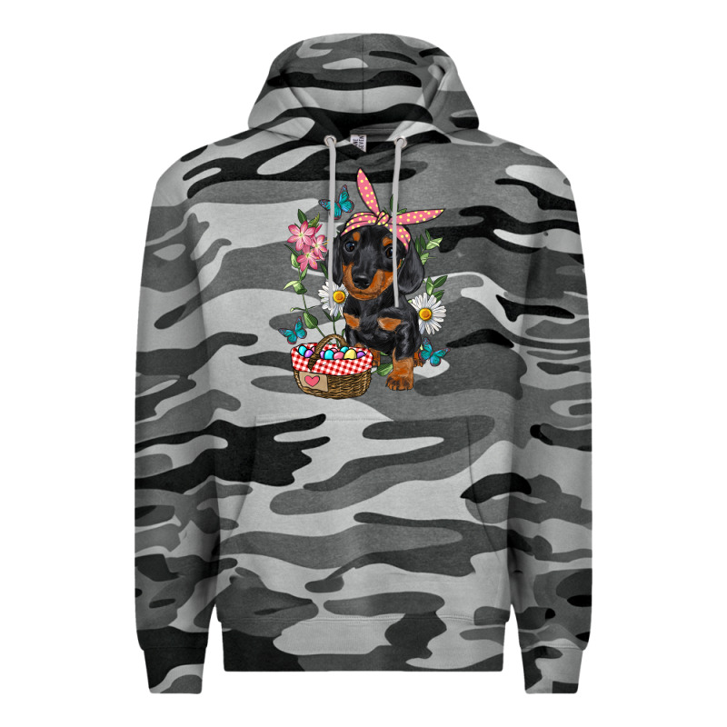 Easter Dachshund Premium Hoodie by RanaPortraitStore | Teevron