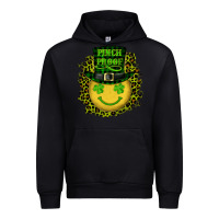 Black st. patrick's day pinch proof lucky face Urban Hoodie - RanaPortraitStore