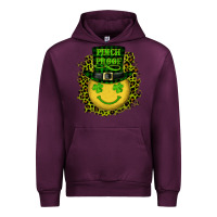 Mauve Wine st. patrick's day pinch proof lucky face Urban Hoodie - RanaPortraitStore