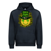 Navy st. patrick's day pinch proof lucky face Urban Hoodie - RanaPortraitStore