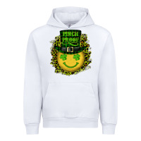 White st. patrick's day pinch proof lucky face Urban Hoodie - RanaPortraitStore