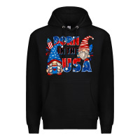 Black born in the usa Premium Hoodie - Zillion Design Studio