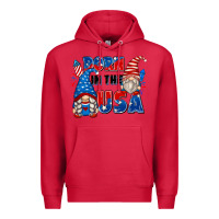 Cardinal born in the usa Premium Hoodie - Zillion Design Studio