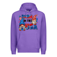Purple born in the usa Premium Hoodie - Zillion Design Studio