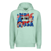 Seafoam born in the usa Premium Hoodie - Zillion Design Studio