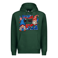 Sports Green born in the usa Premium Hoodie - Zillion Design Studio