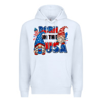 White born in the usa Premium Hoodie - Zillion Design Studio