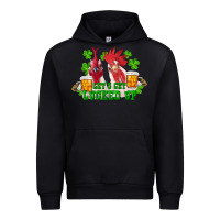 Black st. patrick's day roosters let's get lucked up Urban Hoodie - RanaPortraitStore