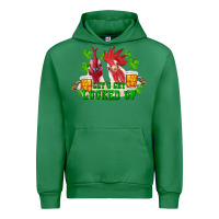 Emerald st. patrick's day roosters let's get lucked up Urban Hoodie - RanaPortraitStore