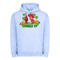 Pigment Grape Ice st. patrick's day roosters let's get lucked up Urban Hoodie - RanaPortraitStore