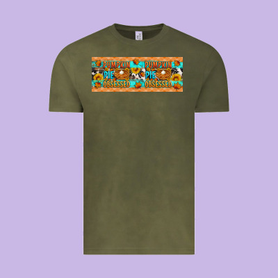Pumpkin Pie Obsessed Vintage Tee Designed By Artiststas