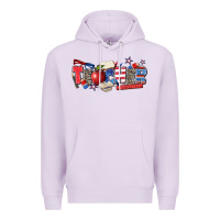 Lilac American teacher Premium Hoodie - Zillion Design Studio