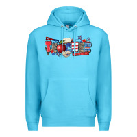 Ocean Blue American teacher Premium Hoodie - Zillion Design Studio