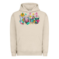 Pigment French Oak hairstylist coffee cups Urban Hoodie - texasbilliewilder