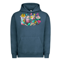 Pigment Midnight Navy hairstylist coffee cups Urban Hoodie - texasbilliewilder