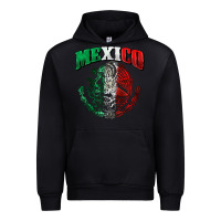 Black mexico coat of arms Urban Hoodie - Zillion Design Studio