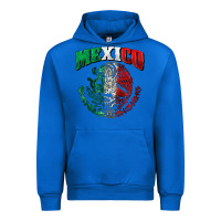 Cobalt mexico coat of arms Urban Hoodie - Zillion Design Studio