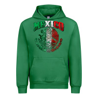 Emerald mexico coat of arms Urban Hoodie - Zillion Design Studio