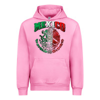 Fuchsia Pink mexico coat of arms Urban Hoodie - Zillion Design Studio