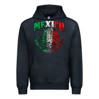 Navy mexico coat of arms Urban Hoodie - Zillion Design Studio