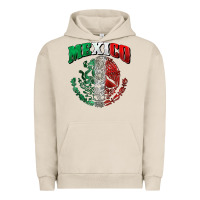Pigment French Oak mexico coat of arms Urban Hoodie - Zillion Design Studio