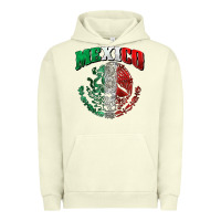 Pigment Pistachio mexico coat of arms Urban Hoodie - Zillion Design Studio