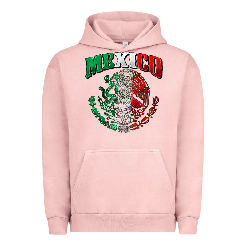 Mexico Coat Of Arms Urban Hoodie by Zillion Design Studio | Teevron
