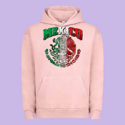 Mexico Coat Of Arms Urban Hoodie Designed By Zillion Design Studio