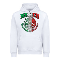 White mexico coat of arms Urban Hoodie - Zillion Design Studio