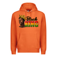 Carrot afro man black king Premium Hoodie - texasbilliewilder