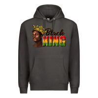 Smoke afro man black king Premium Hoodie - texasbilliewilder