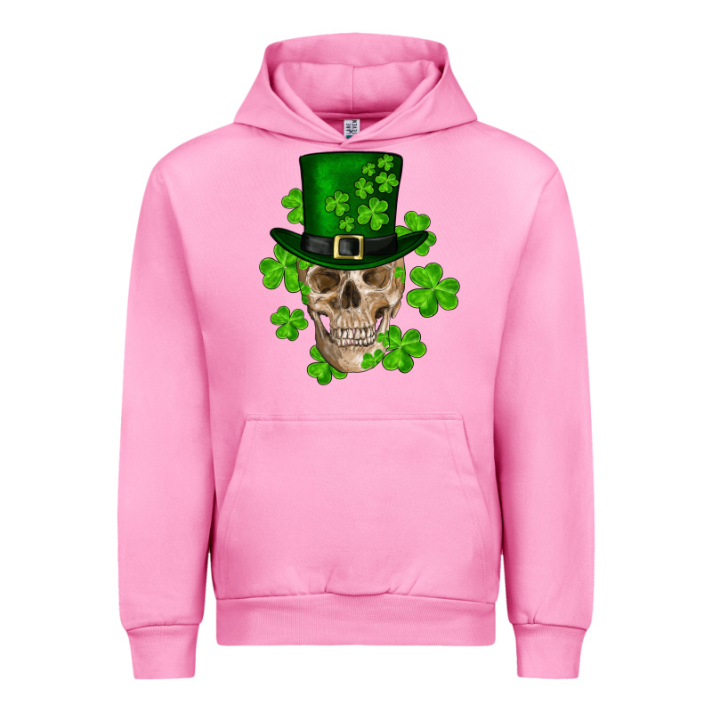 St. Patrick's Day Skull Urban Hoodie by RanaPortraitStore | Teevron