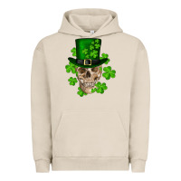 Pigment French Oak st. patrick's day skull Urban Hoodie - RanaPortraitStore