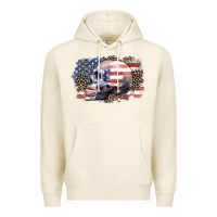 Tofu american skull Premium Hoodie - Zillion Design Studio