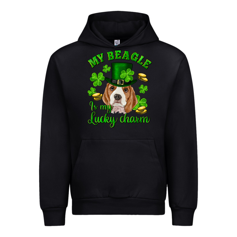 St.patrick's Day My Beagle Is My Lucky Charm Urban Hoodie by RanaPortraitStore | Teevron