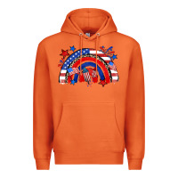 Carrot American rainbow Premium Hoodie - Zillion Design Studio