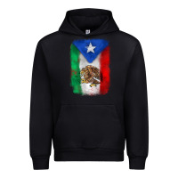 Foreset Green mexico and puerto rico flag Urban Hoodie - Zillion Design Studio