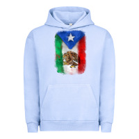 Pigment Grape Ice mexico and puerto rico flag Urban Hoodie - Zillion Design Studio
