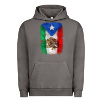 Pigment Tornado mexico and puerto rico flag Urban Hoodie - Zillion Design Studio