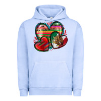 Pigment Grape Ice mexican hearts Urban Hoodie - Zillion Design Studio