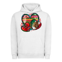 Pigment Lunar Rock mexican hearts Urban Hoodie - Zillion Design Studio