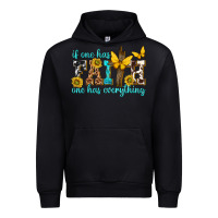 Foreset Green if one has faith one has everything Urban Hoodie - texasbilliewilder