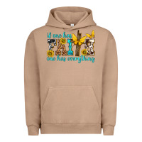 Pigment Burro if one has faith one has everything Urban Hoodie - texasbilliewilder