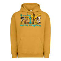 Pigment Peanut Butter if one has faith one has everything Urban Hoodie - texasbilliewilder