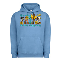 Pigment Pebble Blue if one has faith one has everything Urban Hoodie - texasbilliewilder